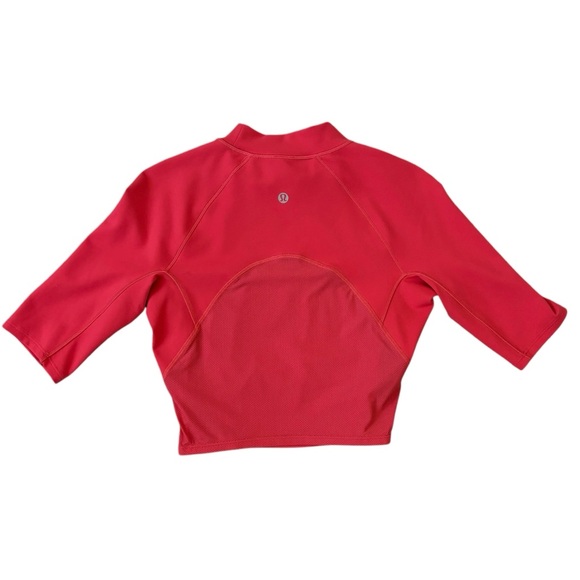 Lululemon Everlux and Mesh Cropped Short Sleeve - Picture 2 of 5